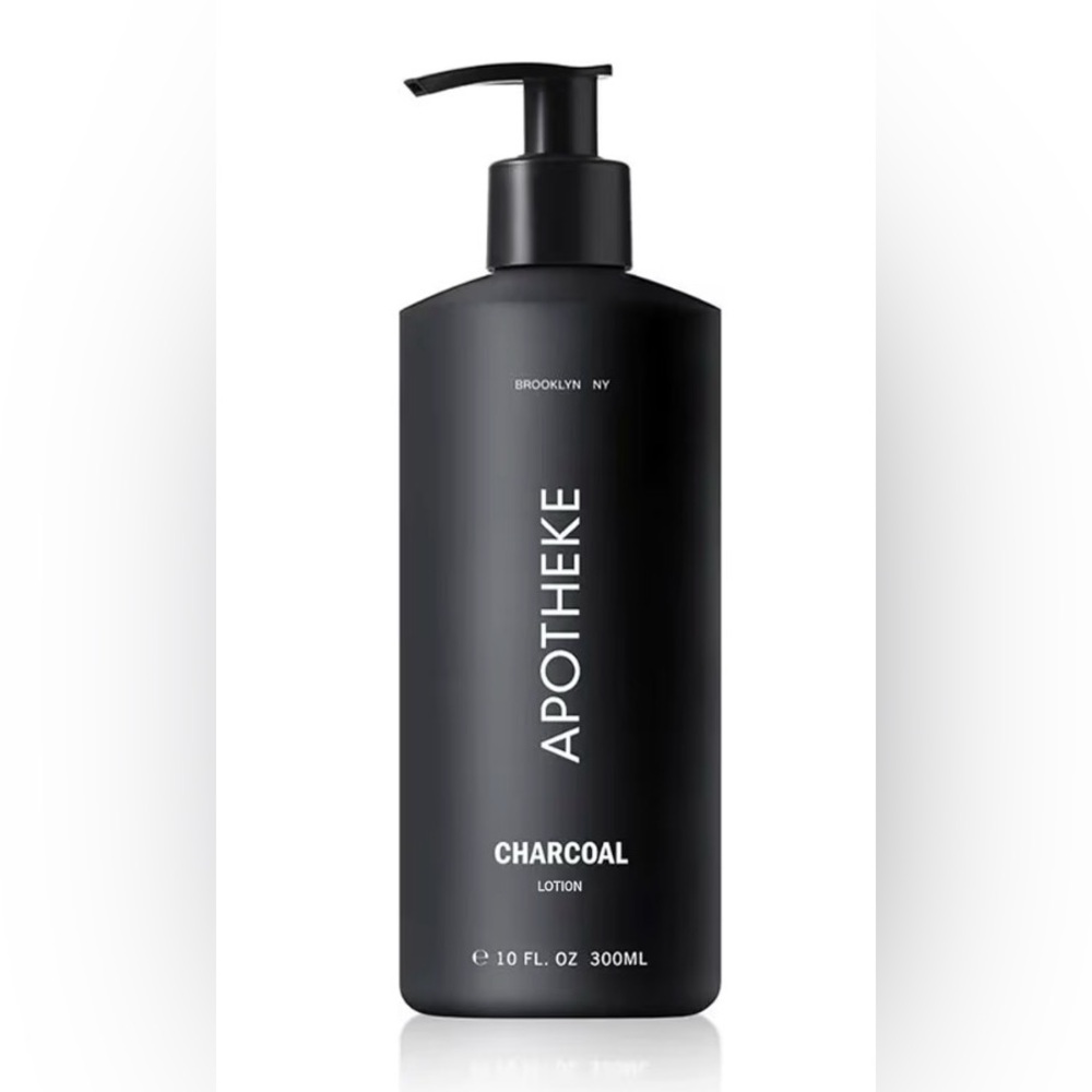 Apotheke Charcoal Plant-Based Body Lotion - Black